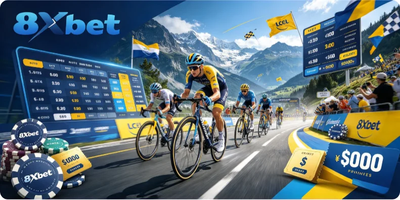 Cá Cược Đua Xe Đạp 8Xbet - Bí Kíp Soi Kèo Tối Ưu Tỷ Lệ Thắng