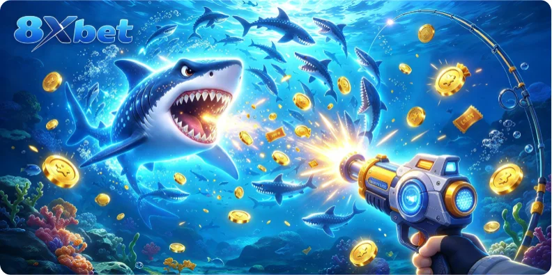 Game Bắn Cá Sấu 8Xbet - Giải Trí Đỉnh Cao, Thưởng Khủng
