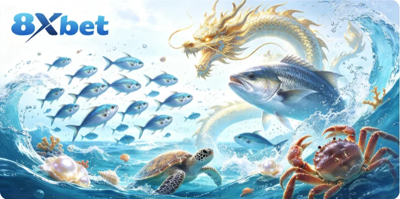 Hàng loạt con mồi đáng gờm xuất hiện tại bắn cá Rồng Vàng