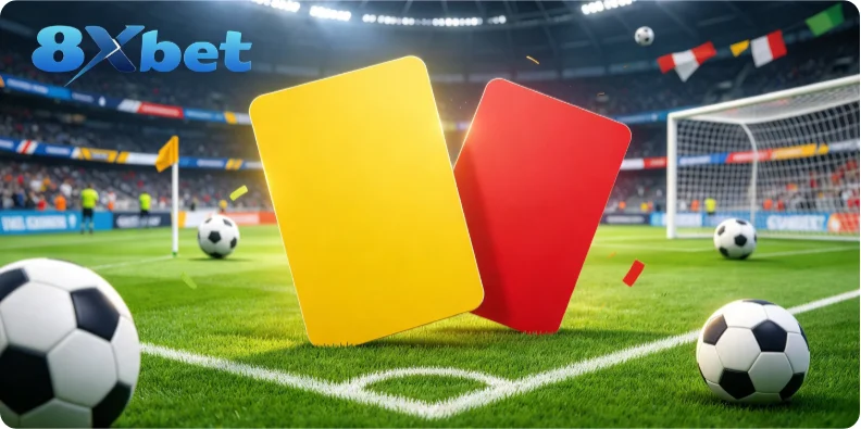 Hiểu rõ kèo thẻ phạt là gì trước khi tham đấu tại 8Xbet