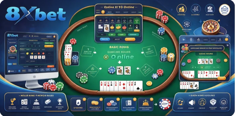 Quy tắc cơ bản của bài xì tố online