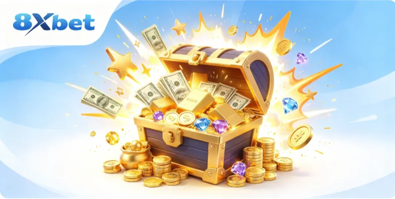 Tham gia chơi nổ hũ đổi tiền mặt tại 8Xbet đơn giản